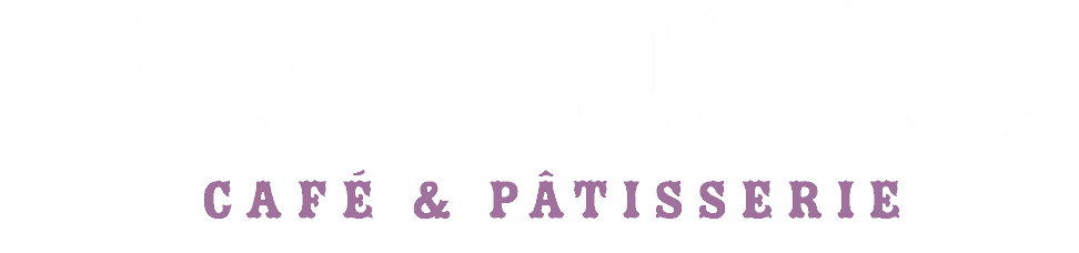 Cafe and pastry shop logo Donutique