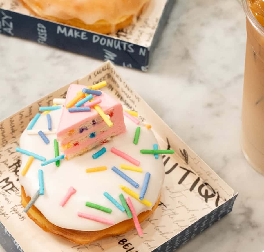 Birthday Cake Donut