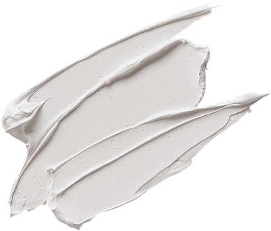white resembling a brush stroke and fondant