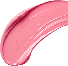 pink resembling a brush stroke and fondant